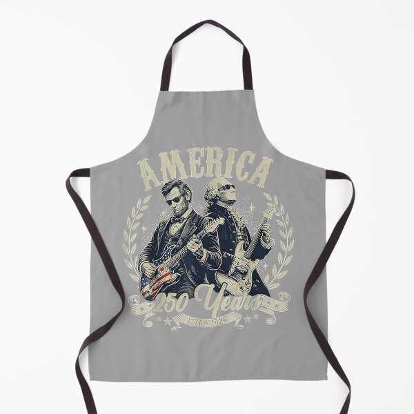 Item preview, USA George Washington Abe Lincoln Playing Guitar 250th designed and sold by GreggRoss.