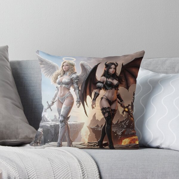 Item preview, Duel of Angel and Demon Knights designed and sold by GalleryBrisArt.