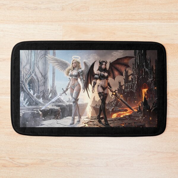 Item preview, Duel of Angel and Demon Knights designed and sold by GalleryBrisArt.