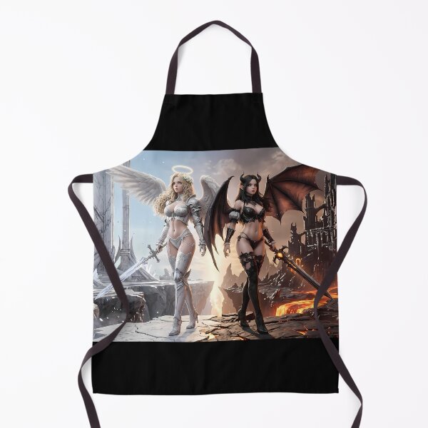 Item preview, Duel of Angel and Demon Knights designed and sold by GalleryBrisArt.