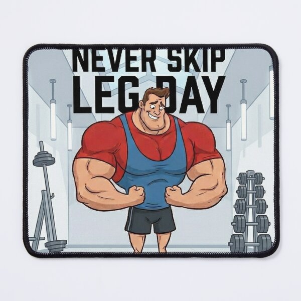 Item preview, Never skip leg day. designed and sold by MmbArt.