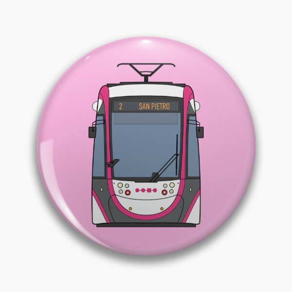 Item preview, Cagliari Tram designed and sold by CarefulCharlie.