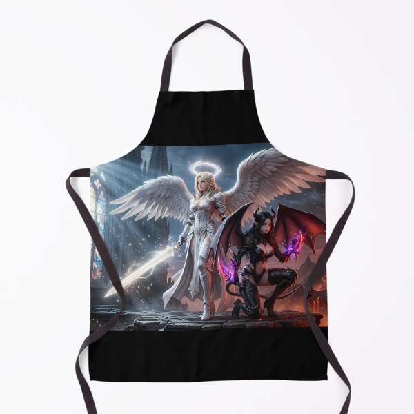 Item preview, Duel of Angel and Demon Knights designed and sold by GalleryBrisArt.
