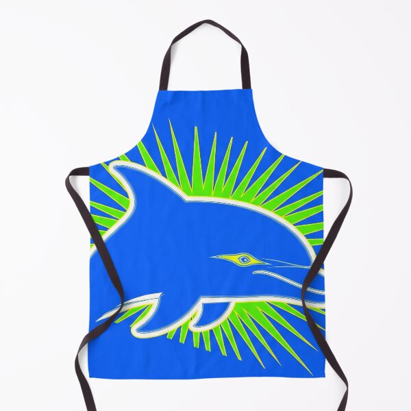 Item preview, Dolphin Starburst Emblem designed and sold by PixorStudio.