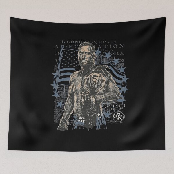 Item preview, Justin Gaethje "UFC Freedom 250" Lightweight Champion designed and sold by JeyVel.