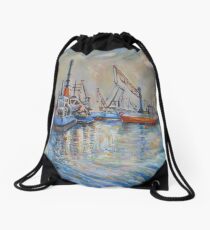 Cargo Port Drawstring Bag