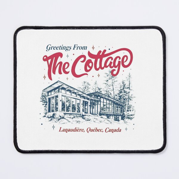 Item preview, Greetings From The Cottage Quebec Retro Getaway designed and sold by snugglee.