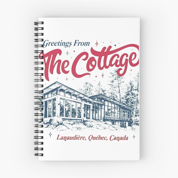 Item preview, Greetings From The Cottage Quebec Retro Getaway designed and sold by snugglee.
