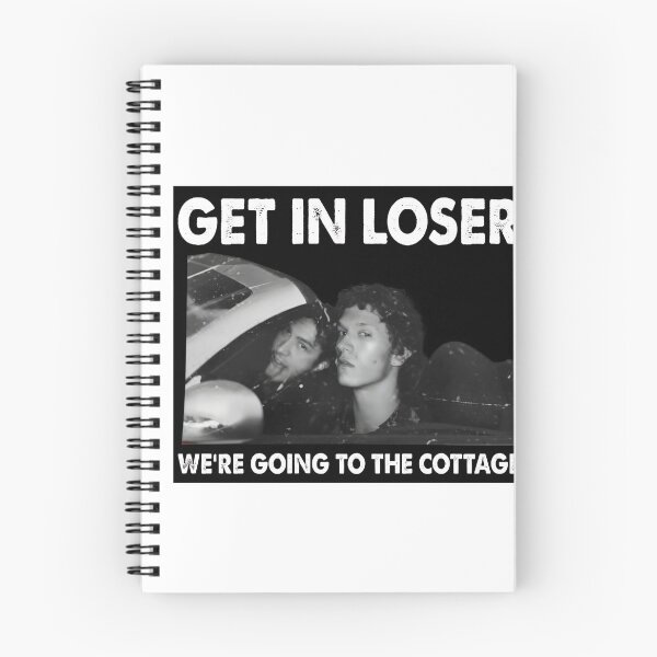 Item preview, Get In Loser Cottage Drive Quote Visual designed and sold by snugglee.