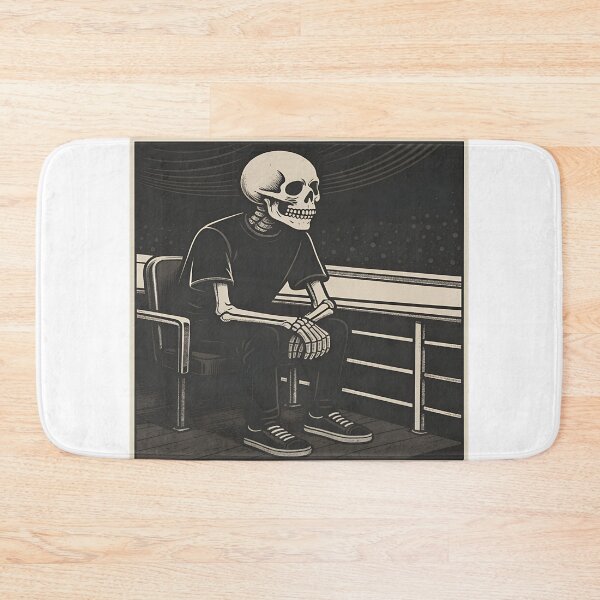 Item preview, Skeleton Concert Balcony Humor Garment designed and sold by snugglee.