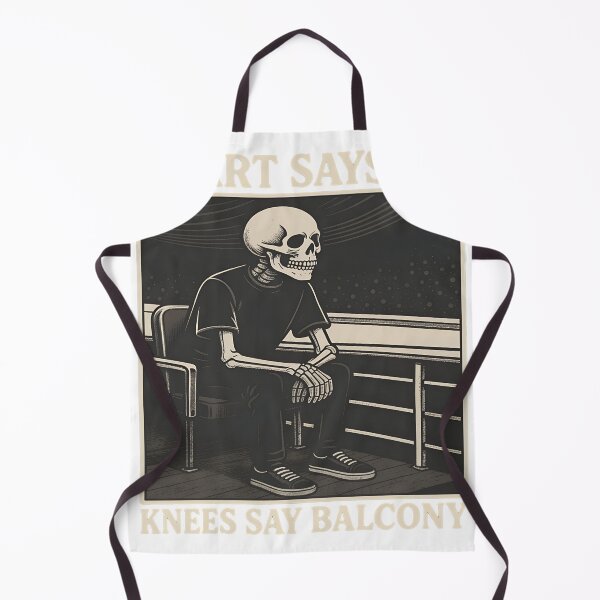 Item preview, Skeleton Concert Balcony Humor Garment designed and sold by snugglee.