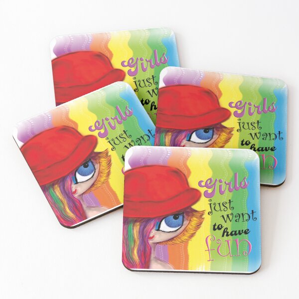 Artikelvorschau, Cyndi Lauper – Girls just want to have fun entworfen und verkauft von Alê Diaz Design Studio.