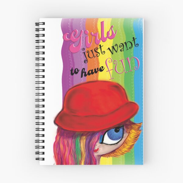 Item preview, Cyndi Lauper - Girls just want to have fun designed and sold by Alê Diaz Design Studio.