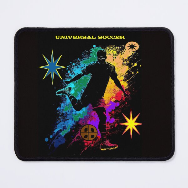 Item preview, Universal Soccer Abstract Silhouette Print designed and sold by posterbobs.
