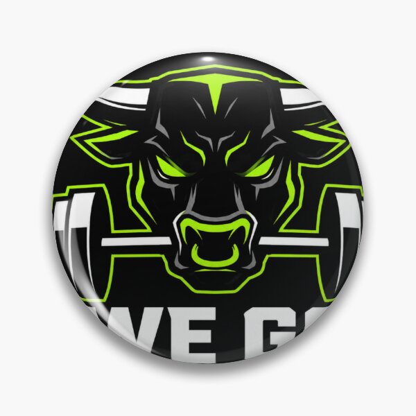 Item preview, We Go Jim Muscular Bull Gym Motivation Meme designed and sold by Digistore1221.