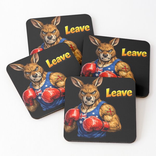 Item preview, Boxing Kangaroo designed and sold by ElderWisdom.