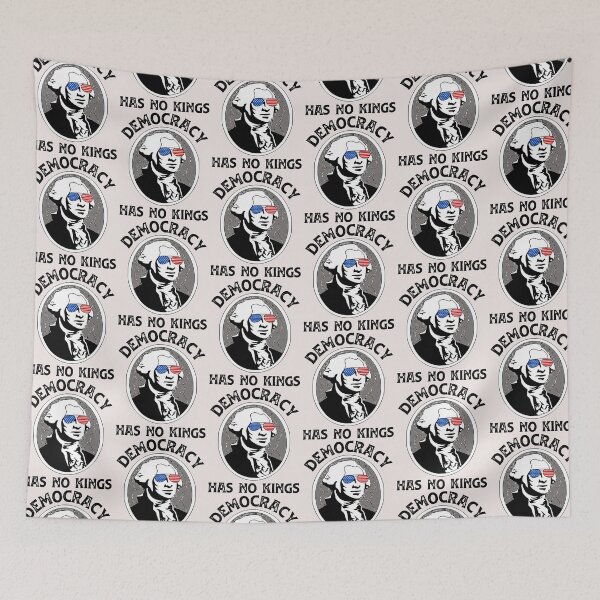 Item preview, Democracy has no Kings since 1776 designed and sold by erozzz.