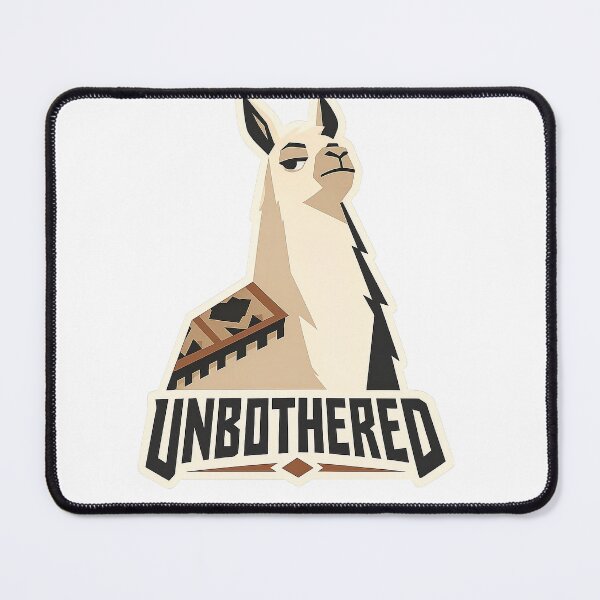 Item preview, Unbothered llama expression (Samurai Jack Inspired) designed and sold by RupacDesign.