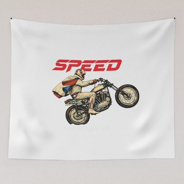 Item preview, Classic Bike Stunt Rider Retro designed and sold by snugglee.