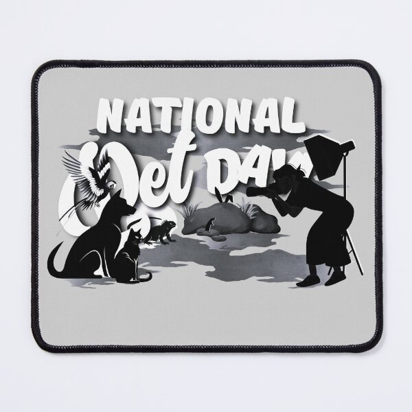 Item preview, National Pet Day: Photographer Parrot Silhouette designed and sold by AXENT Designs.
