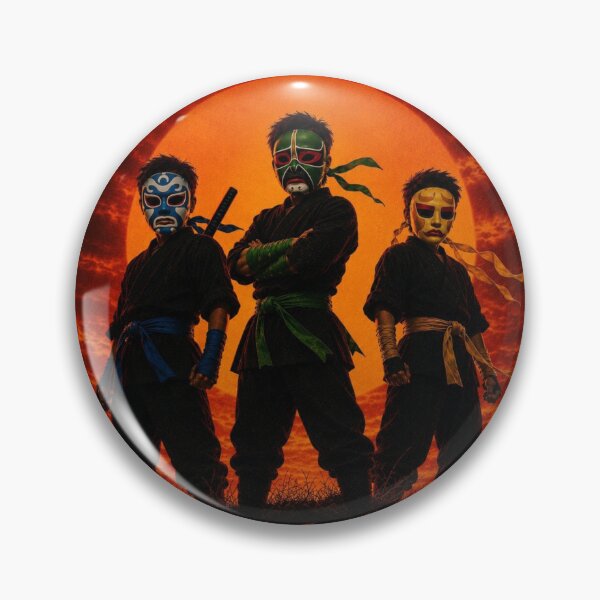 Item preview, Ninja Kids - Retro 90s Martial Arts Movie Poster Main Tag: designed and sold by killem667.