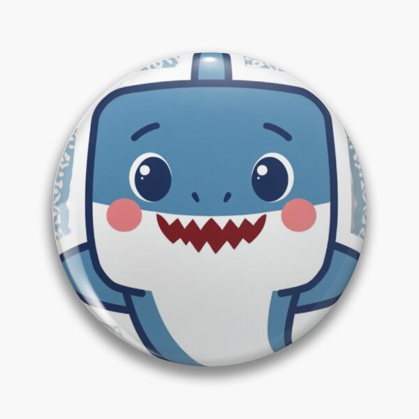 Item preview, Cute Baby Shark Character designed and sold by redblink store.