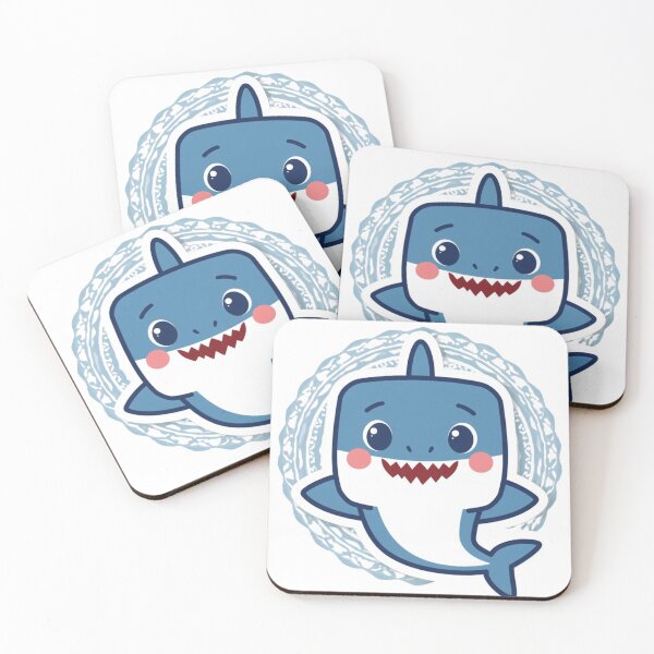 Item preview, Cute Baby Shark Character designed and sold by redblink store.