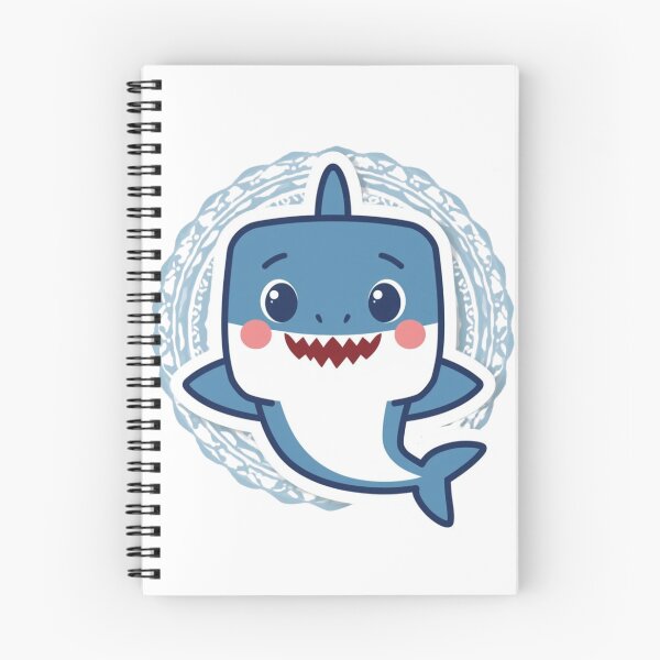 Item preview, Cute Baby Shark Character  designed and sold by redblink store.