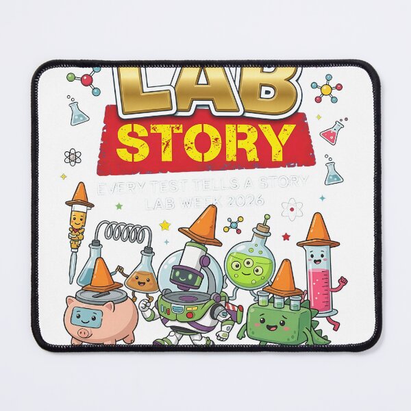 Item preview, Laboratory Story Test Science Week Celebration Art designed and sold by msolgray.