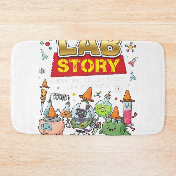 Item preview, Laboratory Story Test Science Week Celebration Art designed and sold by msolgray.
