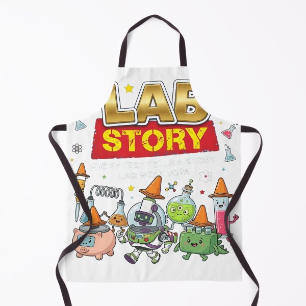 Item preview, Laboratory Story Test Science Week Celebration Art designed and sold by msolgray.