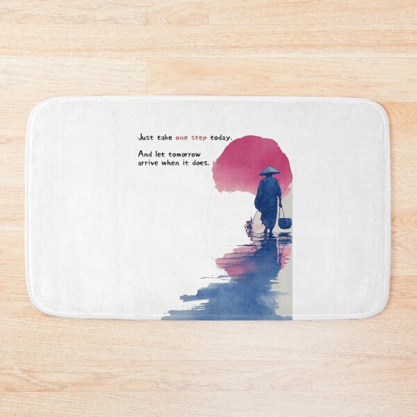 Item preview, just take one step today and let tomorrow arrive when it does designed and sold by bandarartisan.