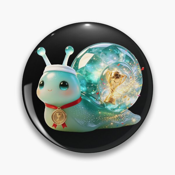 Item preview, Emerald Snail - World Cup Football Champion: The Golden Goal Shell designed and sold by ABYSSLAB.