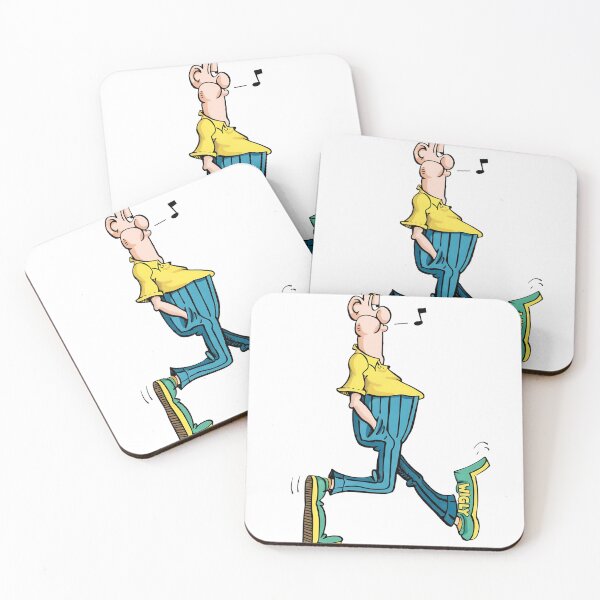Item preview, Strolling Man Humming Illustrated  designed and sold by msolgray.