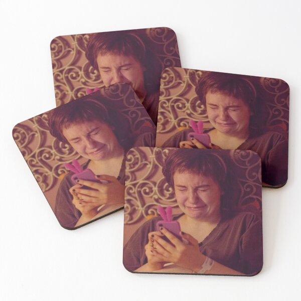 Item preview, Girls HBO Hannah Horvath Crying Looking at Phone Reaction Meme designed and sold by pots-shop.