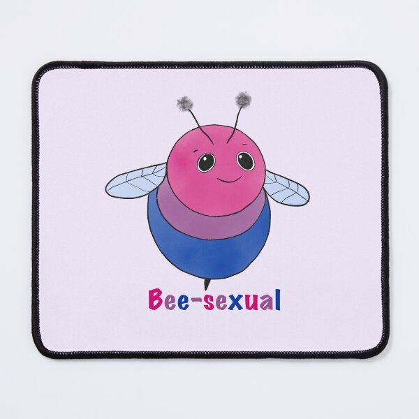 Item preview, Cute Hand Drawn Bee-sexual Bisexual Pride Bee designed and sold by SweetLilith.