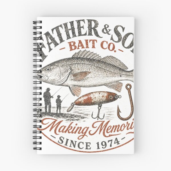 Item preview, Father And Son Fishing Memories designed and sold by castillomiami.