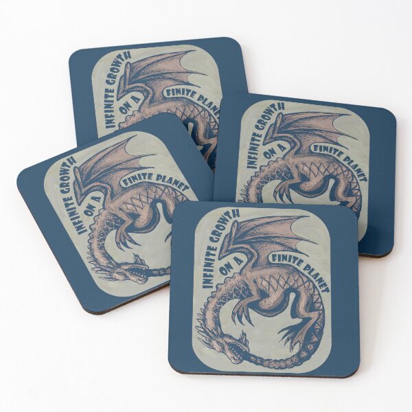 Item preview, Ouroboros - Infinite growth on a finite planet designed and sold by Chuckiee.