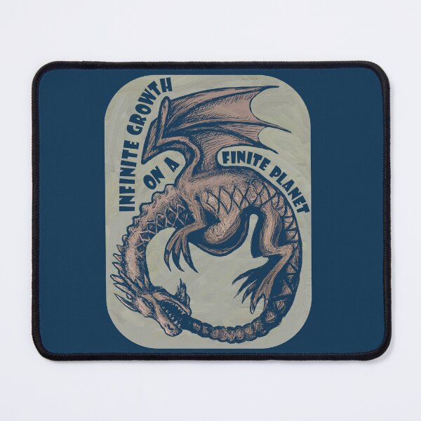 Item preview, Ouroboros - Infinite growth on a finite planet designed and sold by Chuckiee.