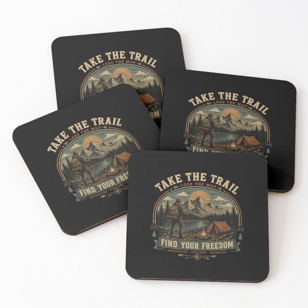 Item preview, Vintage Hiking Trail designed and sold by paramesthi.
