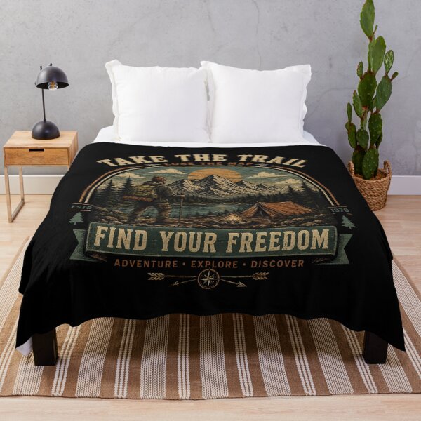Item preview, Vintage Hiking Trail designed and sold by paramesthi.