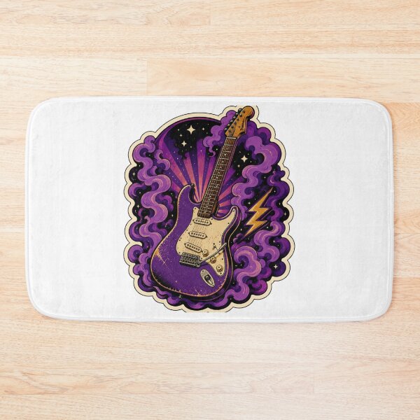 Item preview, Purple smoke guitar  designed and sold by Old Tree Store .