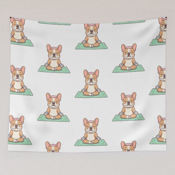 Item preview, French Bulldog Yoga Club Cute Frenchie Zen Meditation Gift designed and sold by PictoVibe.