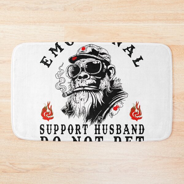 Item preview, Support Spouse Primate Humor Sarcastic Graphic designed and sold by msolgray.