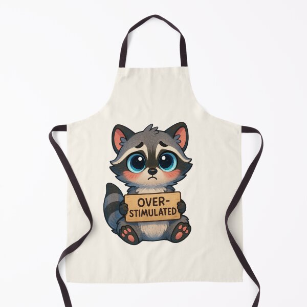 Item preview, Cute Overstimulated Raccoon  designed and sold by SweetLilith.