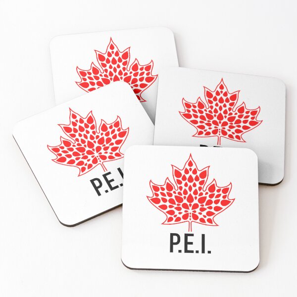 Item preview, PRINCE EDWARD ISLAND RED MAPLE LEAF (NO BACKGROUND) designed and sold by Great Canadian Collective.
