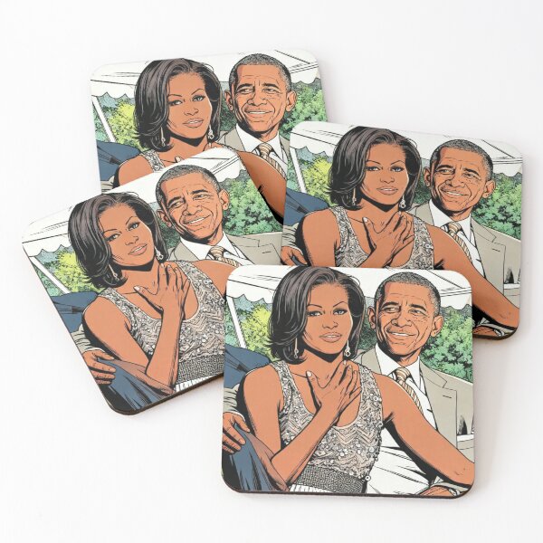 Artikelvorschau, Barack & Michelle entworfen und verkauft von Amen For Anthony.