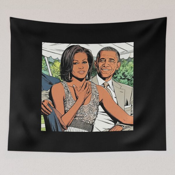 Item preview, Barack y Michelle designed and sold by Amen For Anthony.