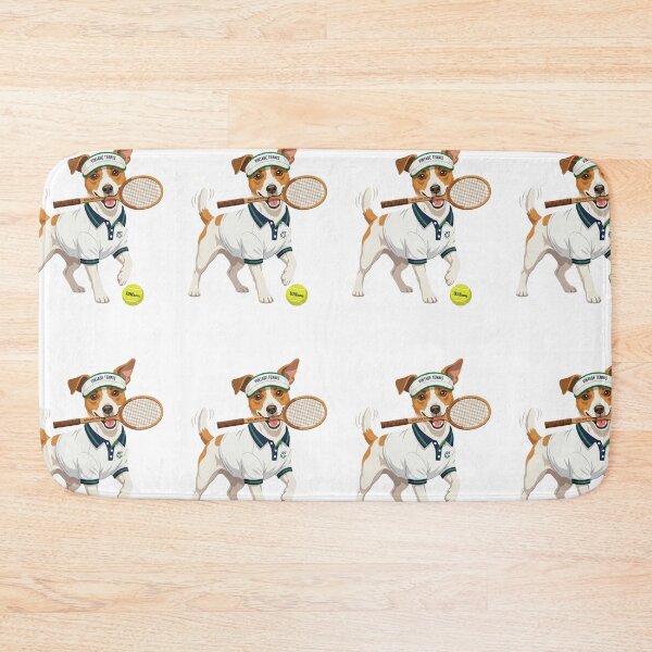 Item preview, Jack Russell Tennis Club Cute Athlete Dog Sports Match designed and sold by PictoVibe.