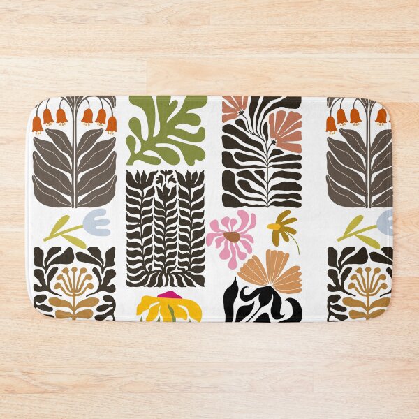 Item preview, Colorful Abstract Groovy Flower Pattern designed and sold by shazdesign24.